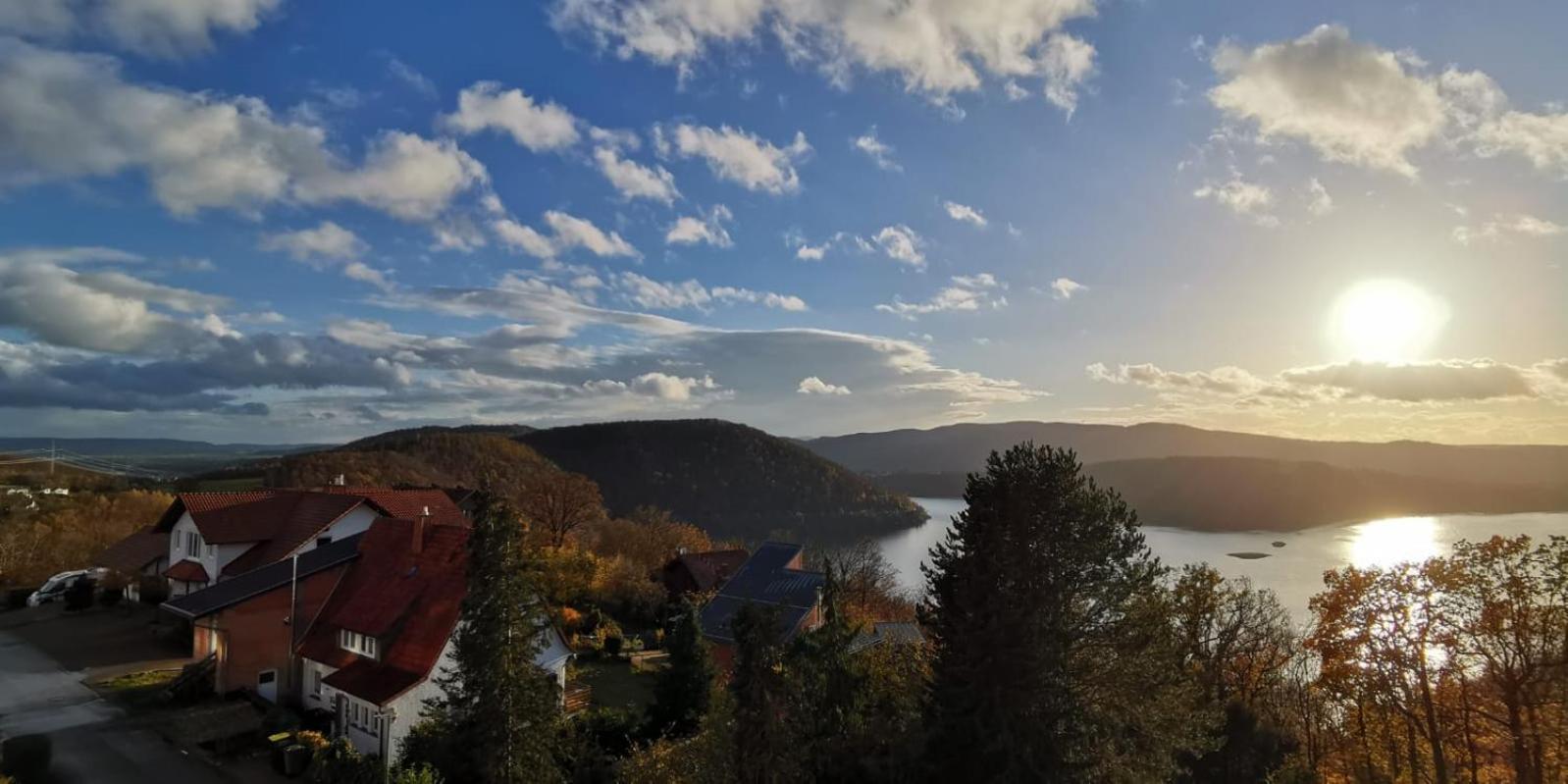 Ferienwohnungen Schloss-See-Bergblick Waldeck  Exterior photo