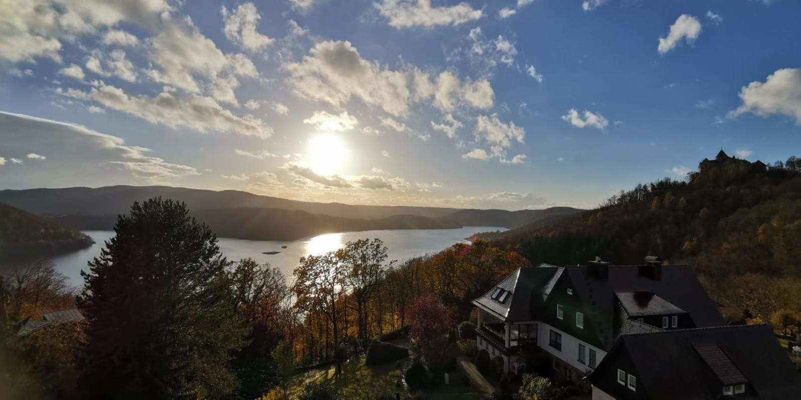 Ferienwohnungen Schloss-See-Bergblick Waldeck  Exterior photo